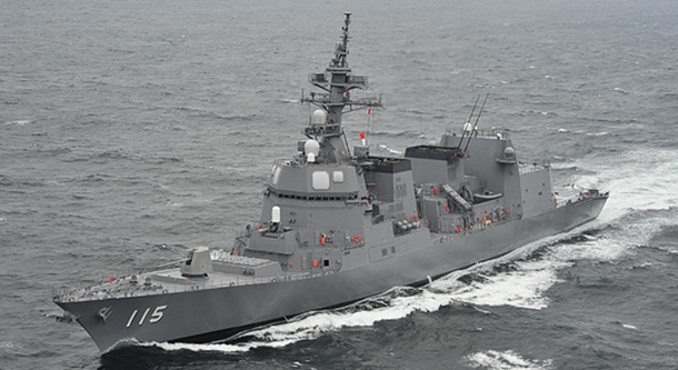 海上自衛隊第1護衛艦隊「あきづき」 コタキナバル海軍基地寄港中の一般